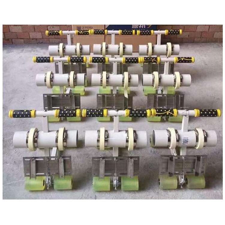 车库车位直线贴带机 转弯地坪划线贴边机 马路划黄线工具