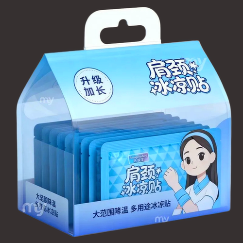 肩颈冰凉贴升级加长降温贴大范围降温多用途便携清凉贴高品质新品