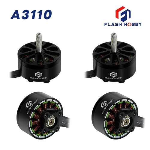 FLASH HOBBY A3110 3110无刷电机 900KV 6S远航载重电机9&10寸桨