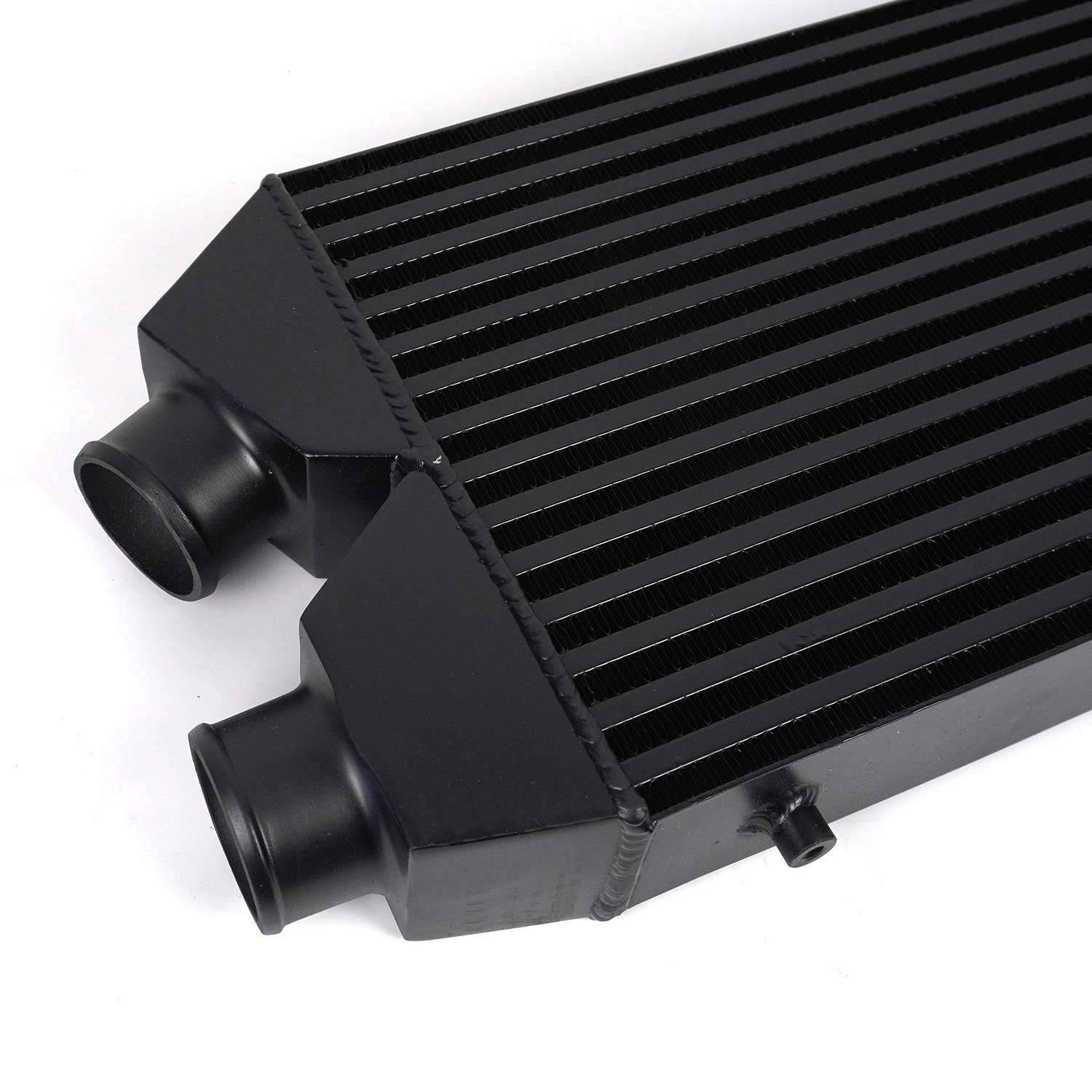 汽车散热器中冷器同侧-530x280x70MM-63MM进气涡轮增压改装铝管式