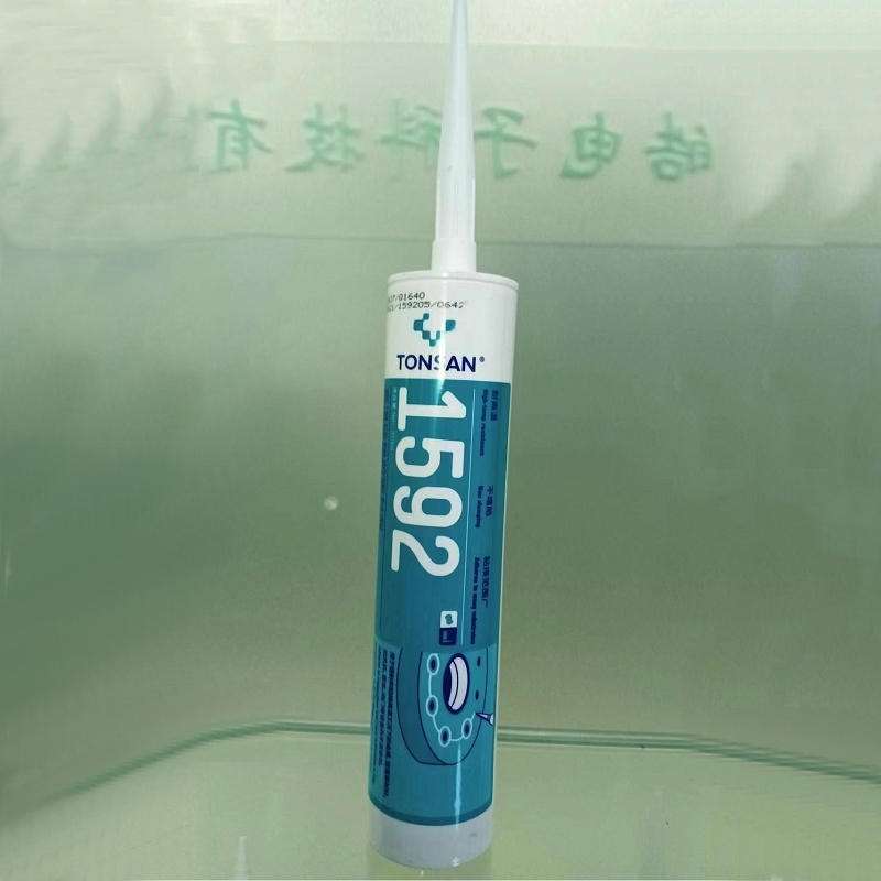 可赛新1592高温密封胶耐机油耐高温硅橡胶310ML平面密封剂