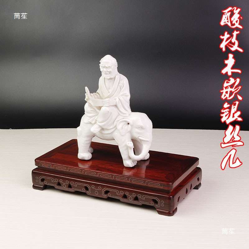木雕实木木托工艺品盆景底座酸枝木陶瓷鱼缸长方底座花盆托架