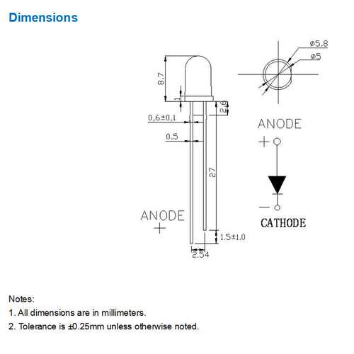 F5圆头白发黄高亮度 直插式LED灯珠 透明 5mm黄光led发光二管