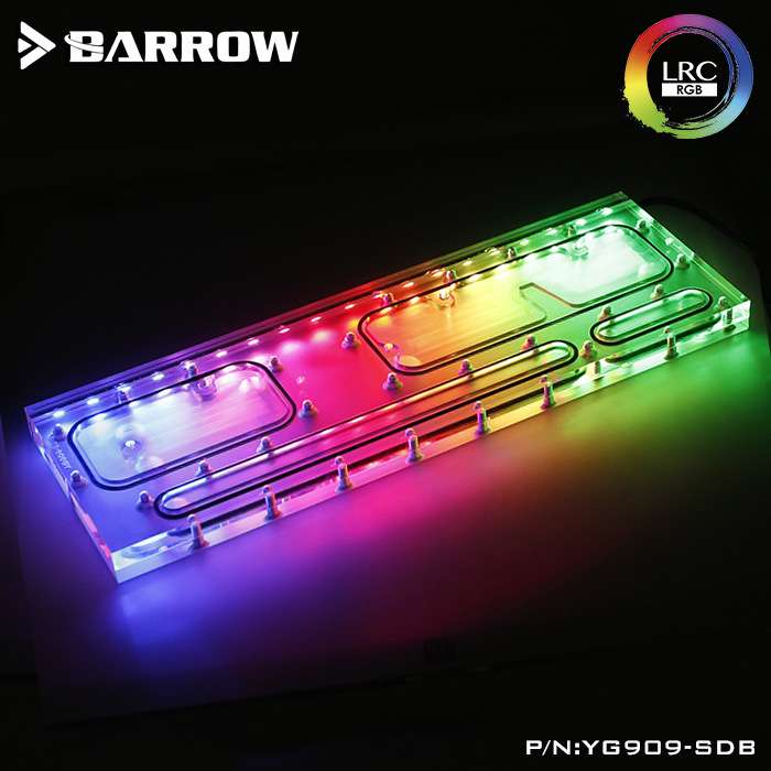 Barrow 迎广909机箱专用 水道板 水路板 导流板 极光 YG909-SDB