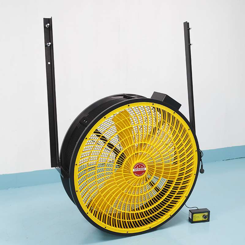 移动永磁无刷风机挂壁式强风低噪音工业风扇大型工业移动落地风扇