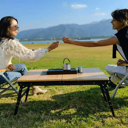 Areffa户外IGT桌子折叠便携式露营旅行烧烤野餐自驾游多功能桌子