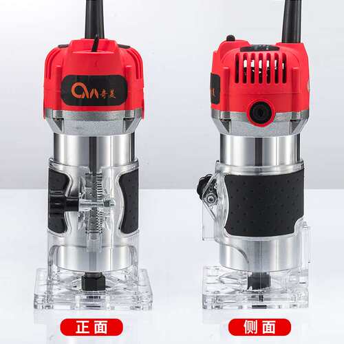 奇美修边机厂家6.35mm电木铣开槽机雕刻机开孔机电动工具家用全铜