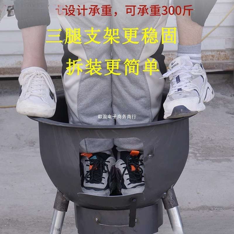 烧火炉灶农村厨房柴火灶铁锅炖灶台家用取暖一体冲压柴火炉锅台跨