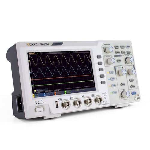 OWON利利普100M数字示波器SDS1104四通道存储