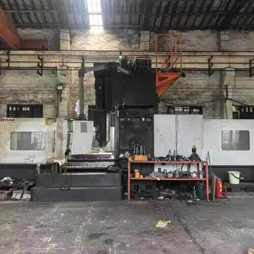 转让二手德扬GP4032Z龙门加工中心主轴锥度BT50现货
