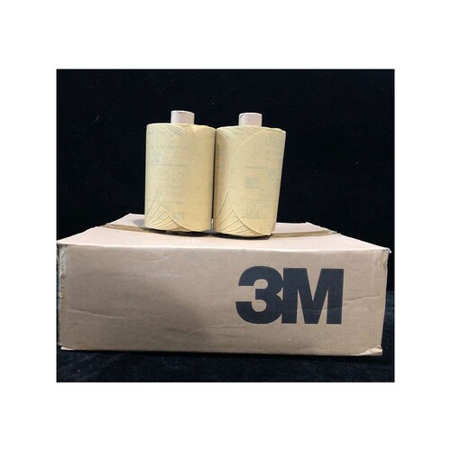 3M216U砂纸卷 320目防尘砂碟卷5寸自粘背胶砂纸 汽车打磨抛光P80