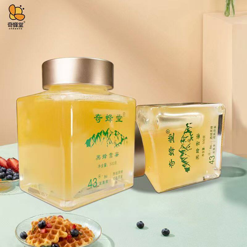 奇峰堂黑蜂雪蜜洋槐五味子成熟蜜