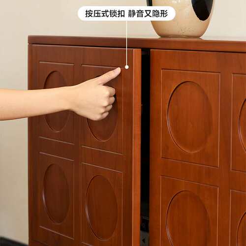 中古复古实木电视柜北欧客厅地柜日式小户型北美黄杨木实木电视柜