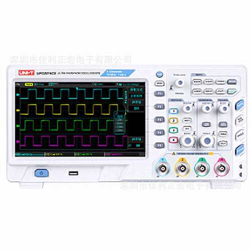示波器UPO2072CS/UTO2074CS数字荧光存储示波器