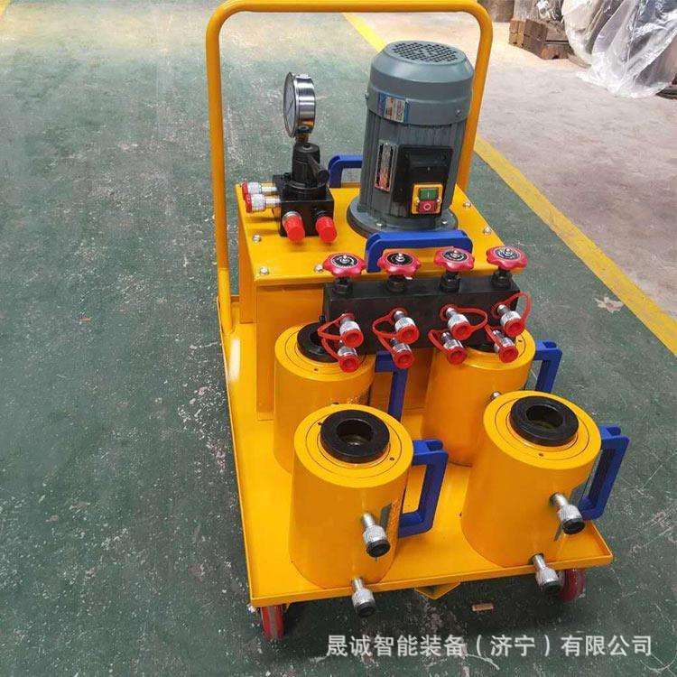 电动液压板换夹紧器 大型换热器紧固装置 换热器拆装紧固工具