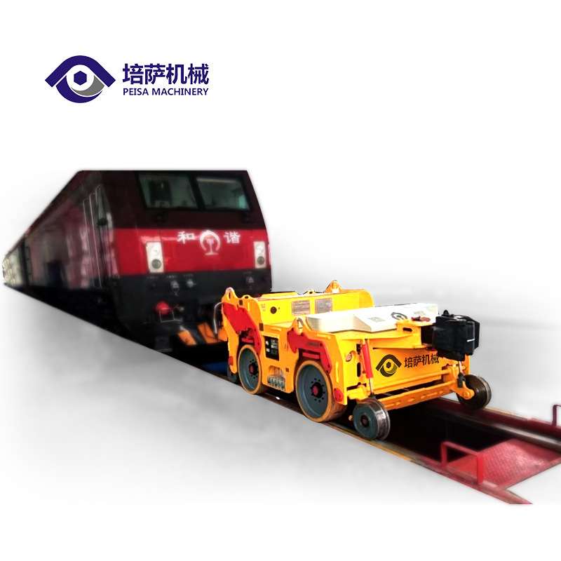 电动轨道牵引车遥控重型有轨牵引车 火车车厢牵引头电动轨道车