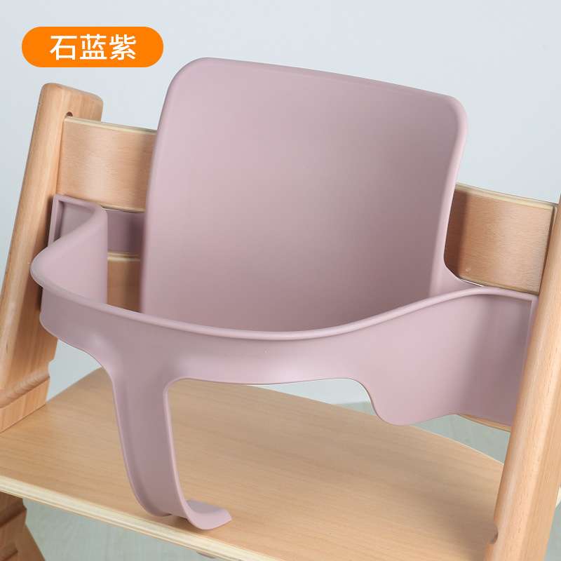 儿童成长椅加大二档围栏靠背套装材质实木餐椅护栏配件