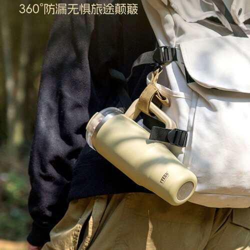 tyeso新款手柄汽车杯40oz大容量跨境吸管304不锈钢保温保冷冰霸杯