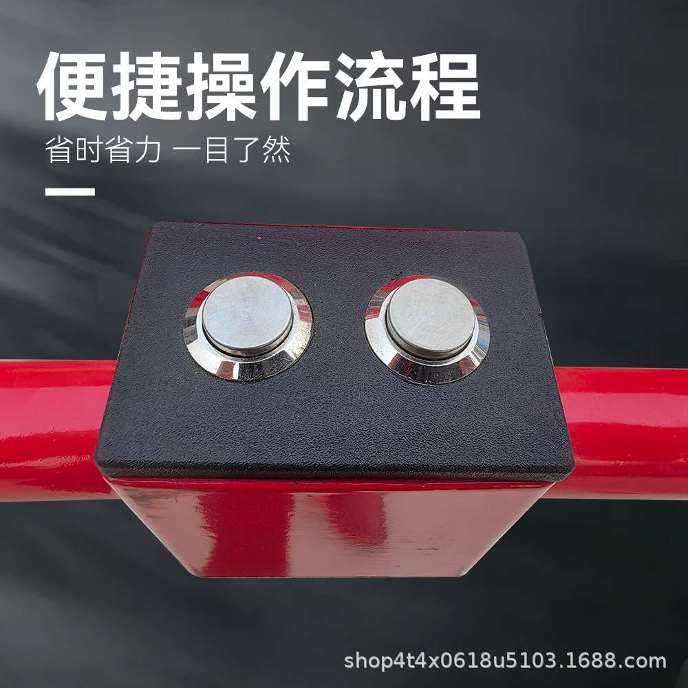 曲臂式手动叉车电动液压小型简易升降叉车锂电堆高叉车吊车油桶款
