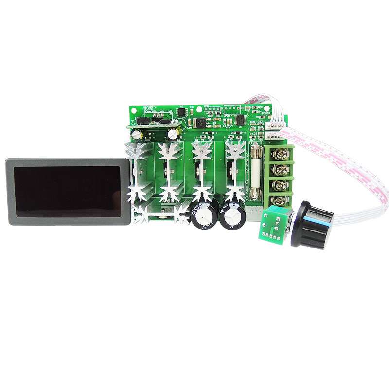 数显调速器PWM直流电机调速器大功率控制板12V24V36V48V80V30A