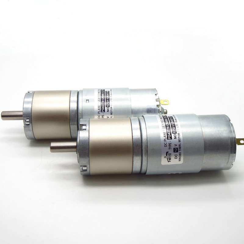 42mm微型精密齿轮减速电机电动工具直流行星减速电机低噪减速马达