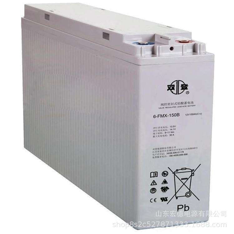双登蓄电池 6-FMX-100B 狭长型12V100AH 通信电源48V电池组