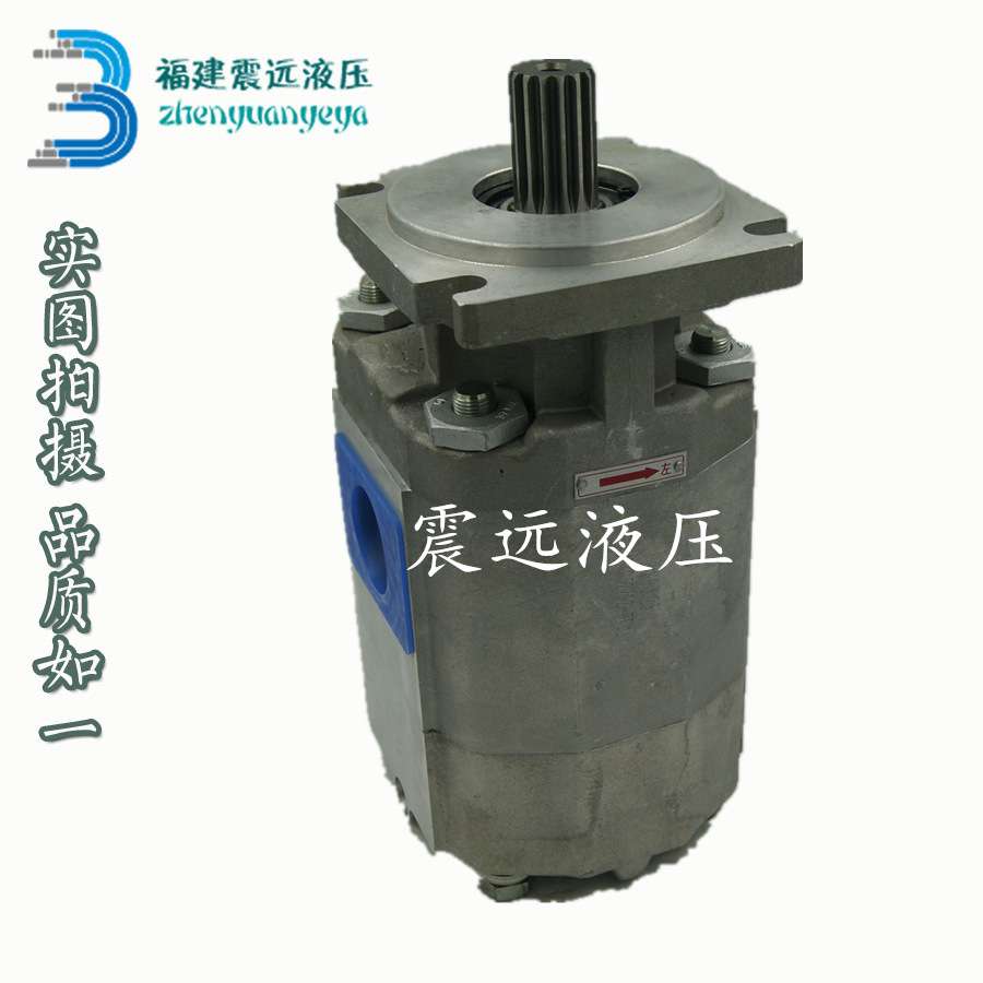 QY12齿轮泵配件CB-KP63/32 徐工吊车双联齿轮泵液压泵