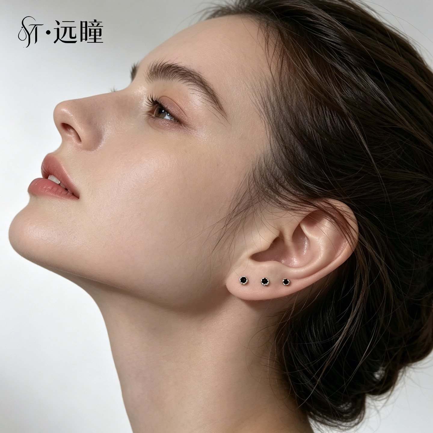 养耳洞睡觉免摘银针耳钉