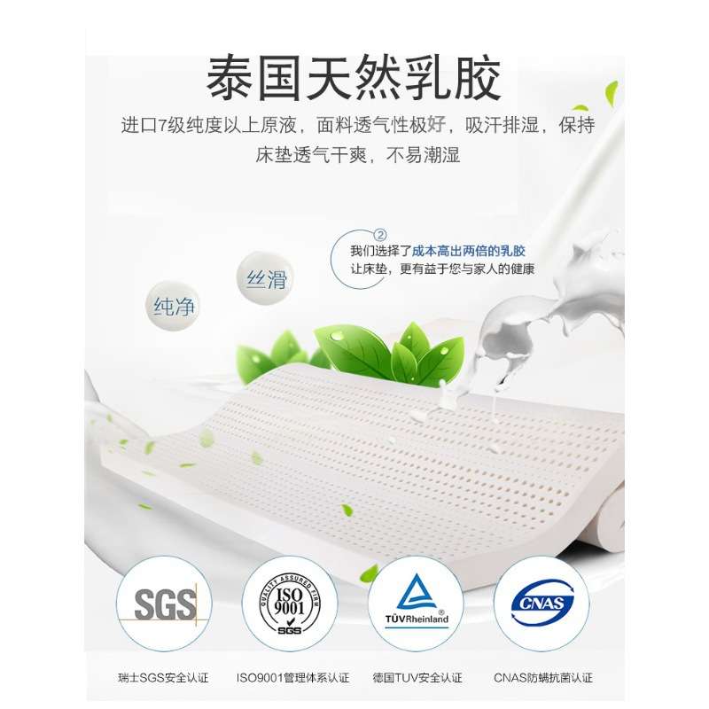 JM银离子-查尔斯顿海马弹簧床垫1.8米1.5软硬两用1.353E椰棕高档