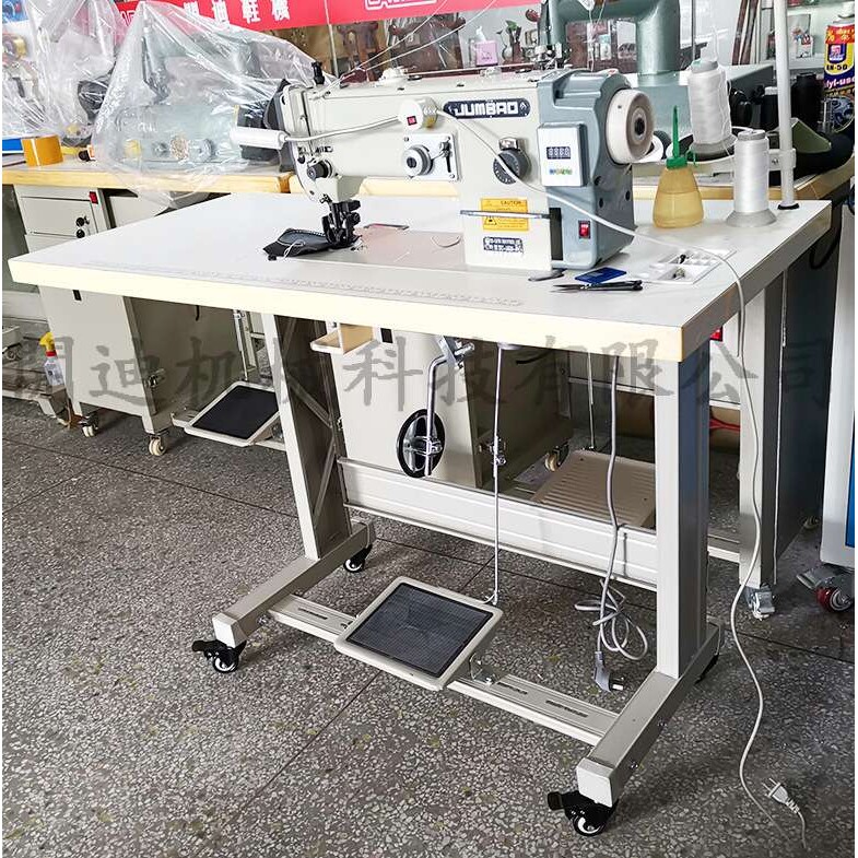 针宝1530改装旗鼓机 双针高速自动供油旗鼓机  马克机 缝纫机