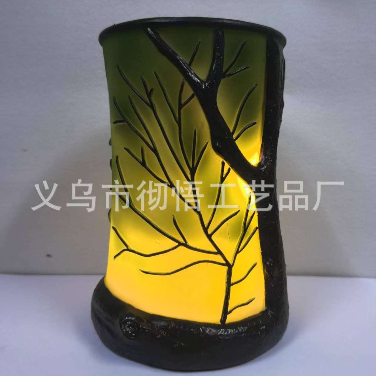 Enchanted Forest Nature-Inspired Ambient Lamp魔法森林自然灯 - 实物图