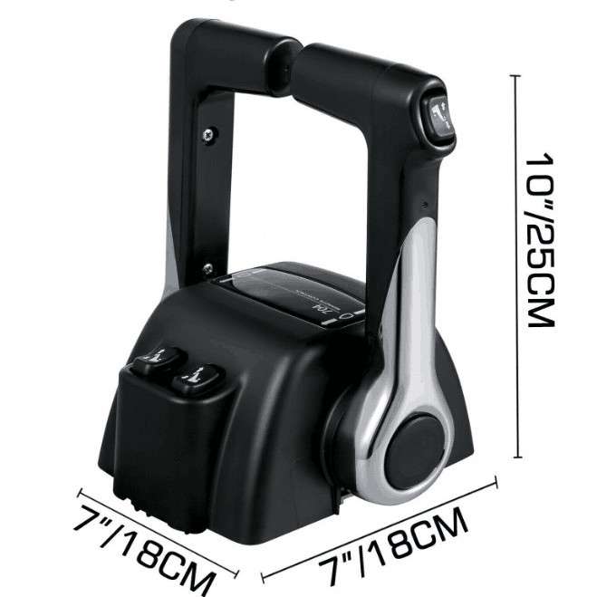 跨境高品质YAMAHA舷外机立式双控制盒 704-48207-17 船外机操控盒