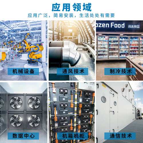 工厂直销133/175/190/220/225/250/280 EC220V 数据中心散热风机