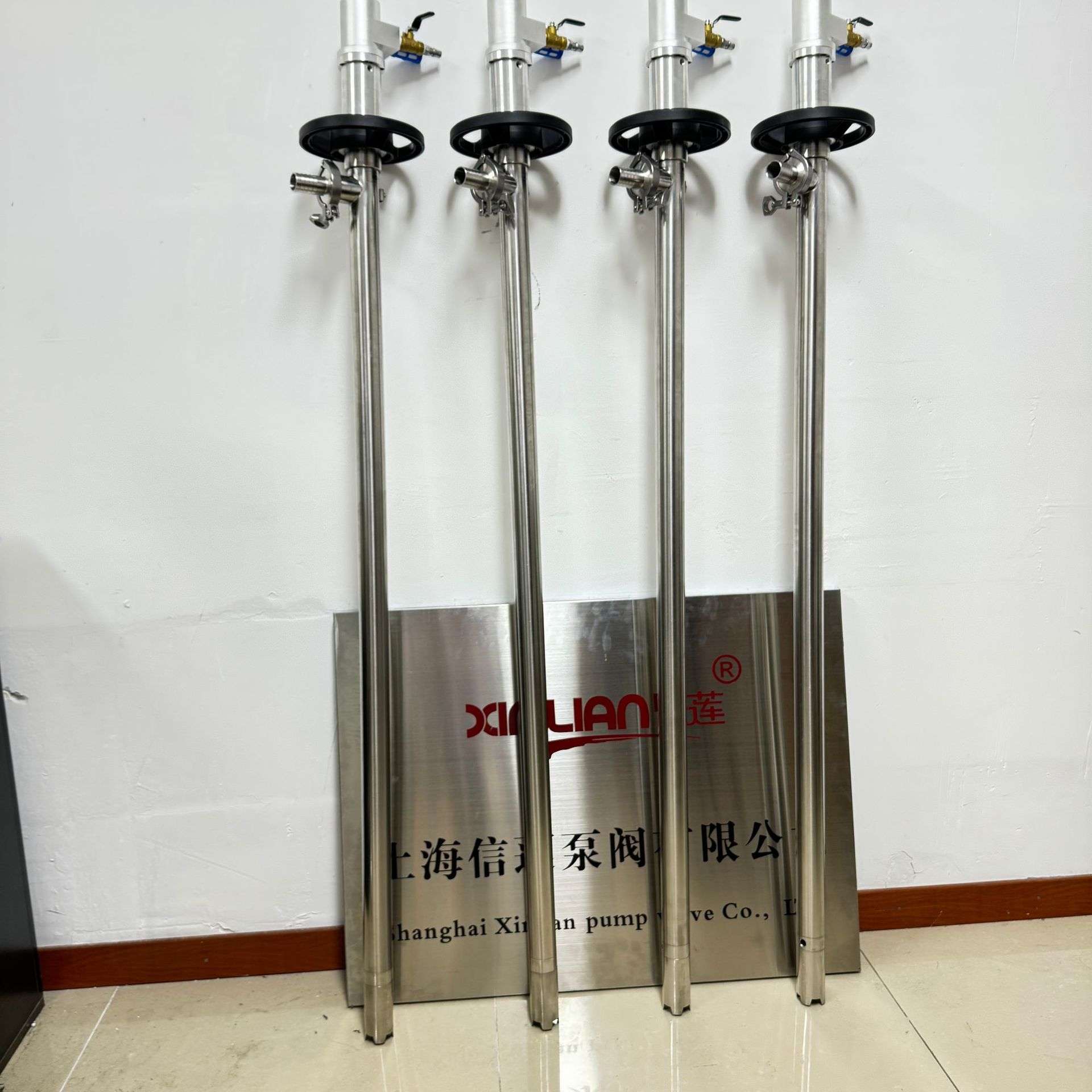 叶片式气动动插桶泵640W防爆气动抽液泵家用泵HP-A2+SS304-1500