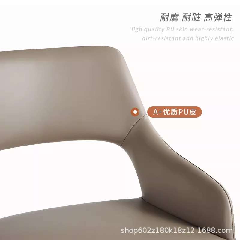 轻奢吧台椅现代简约家用美式扶手儿童酒吧椅高脚凳吧台凳椅子793