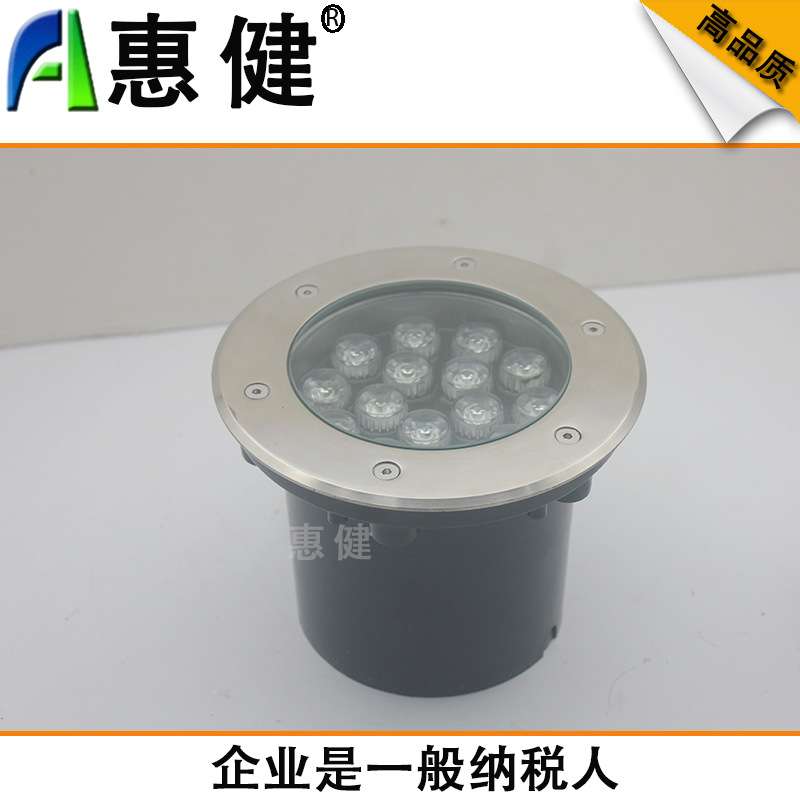 led水底灯水下景观射灯3W嵌入式地埋灯泳池壁灯户外防水喷泉灯