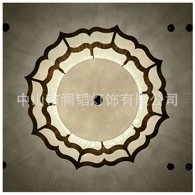 北欧轻奢水晶水锈钢吊灯不锈钢电镀餐厅客厅不锈钢轻奢吊灯