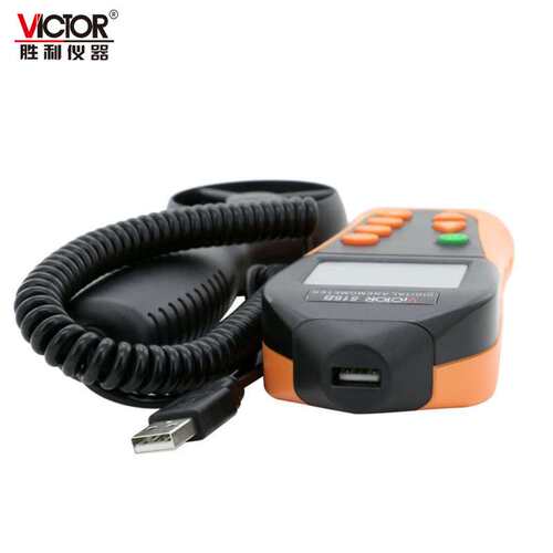 VICTOR胜利数字风速仪VC816B风速计 风速风温风量风级测量 测风仪
