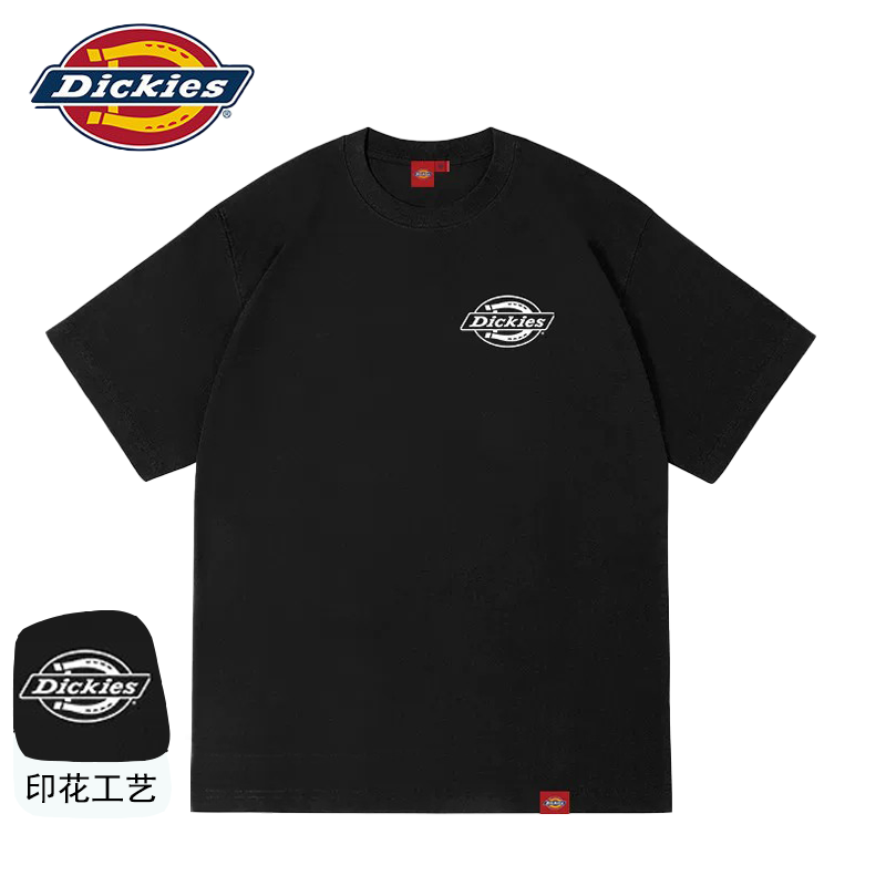 Dickies官方爆款宽松纯棉短袖T恤