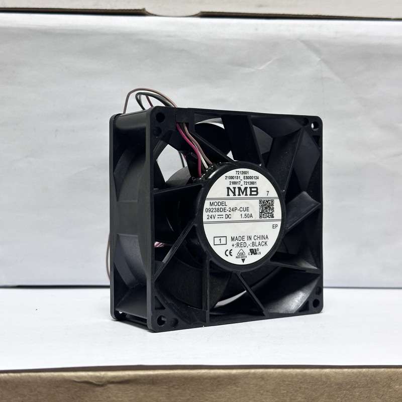 NMB现货09238DE-24P-CUE 9CM/厘米 24V 1.50A 4线PWM调速散热风扇 - 实物图