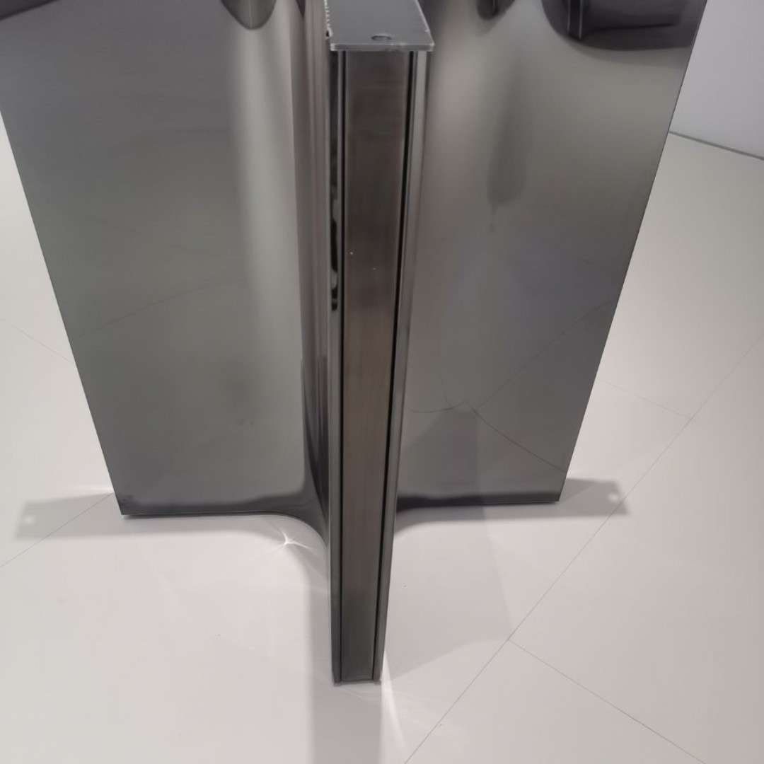 工厂 零售轻奢不锈钢餐台脚支架设计师款桌腿家用餐桌金属底座