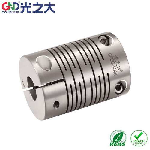 GND光之大传动不锈钢联轴器GPCG-34X35步进电机编码器平行线对切