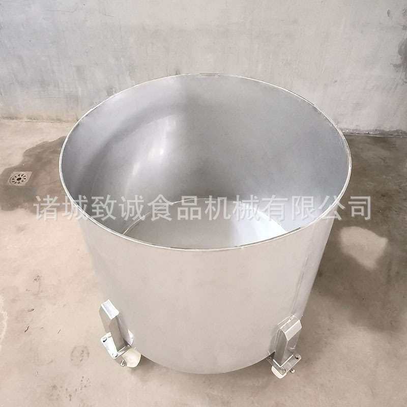 载重万向轮敞口大罐子 年糕生产泡米桶大小可做食品厂浸泡桶