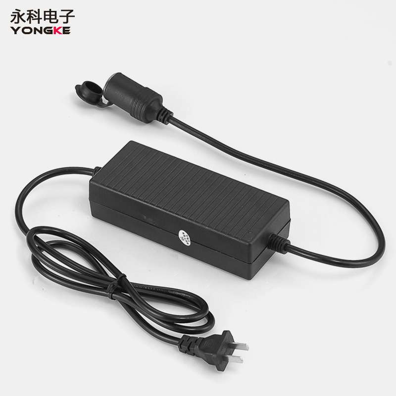 220V转12V车载电器转家用电源转换器 汽车充气泵车载冰箱变压器