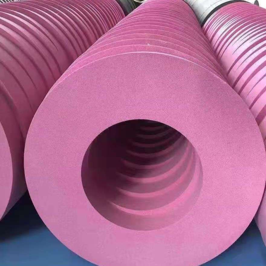 白鸽砂轮片750*75*305白刚玉1350磨床轧辊陶瓷磨具