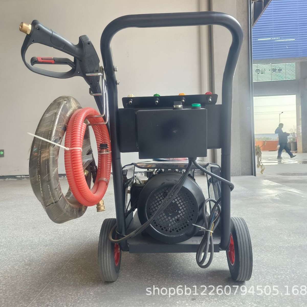 电动清洗机超高压洗车机7KW 380V三相洗地机商业工用洗车店养殖场