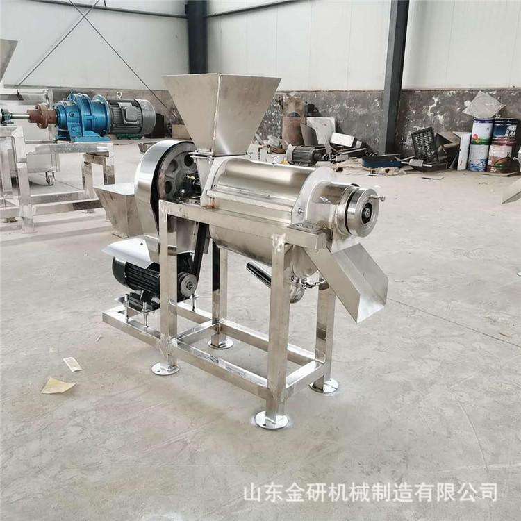 大型破碎榨汁一体机 生姜大蒜压榨机 菠萝橙子橘子猕猴桃榨汁机