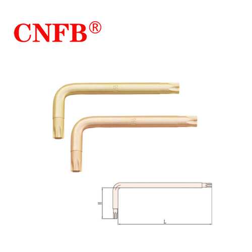 天津桥防CNFB安全防爆工具内六角扳手防爆星型内六角扳手T8167E