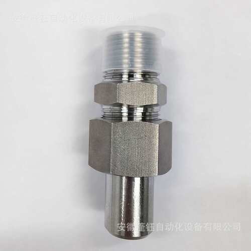 国产变送器接头1/2NPT外接口-Φ18焊接 材质SS316L转换接头