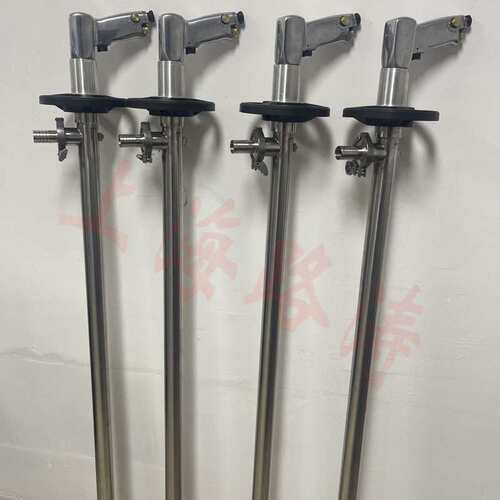 手提式油桶泵HP-A2+SS304-700不锈钢气动插桶泵防爆化工抽液泵